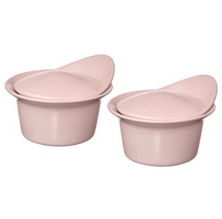 2 Vasos Horno Ikea Rosa
