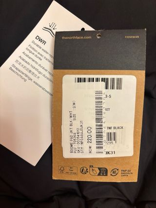 Chaqueta The North Face Negra Talla S Mujer