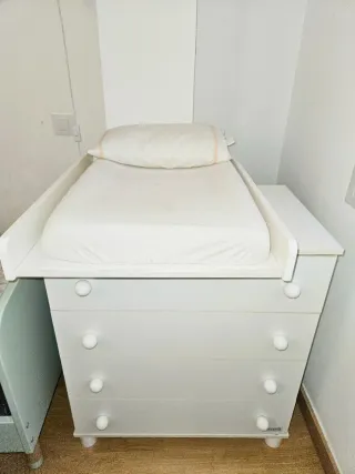 Cambiador Cómoda Bebé