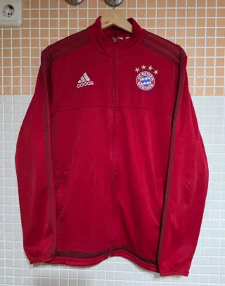 Chaqueta Deportiva Adidas Roja Fc Bayern Munich