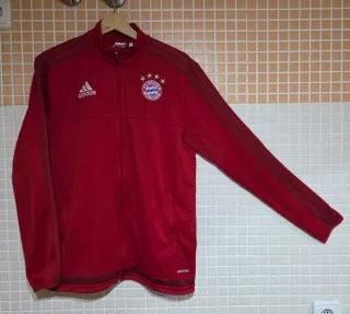 Chaqueta Deportiva Adidas Roja Fc Bayern Munich