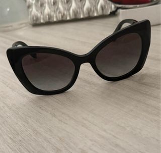 Occhiali da sole Dolce & Gabbana DG neri oro