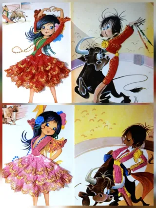 Marcos y Postales Tipycal Spanish