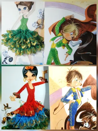 Marcos y Postales Tipycal Spanish