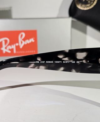 Occhiali Ray Ban Nomad Havana Grigio