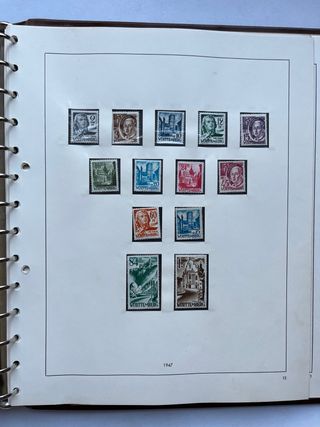 Álbum Sellos Alemania Ocupación Aliada 1945/1949