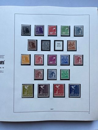 Álbum Sellos Alemania Ocupación Aliada 1945/1949