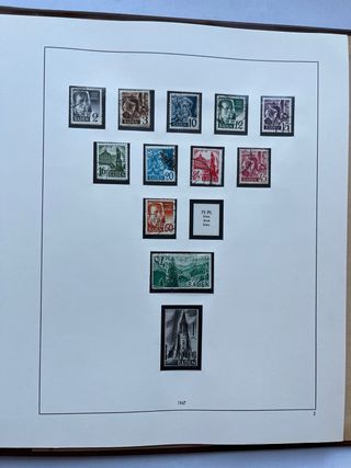 Álbum Sellos Alemania Ocupación Aliada 1945/1949