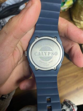Reloj Calypso Azul y Amarillo