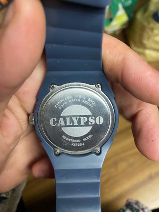 Reloj Calypso Azul y Amarillo