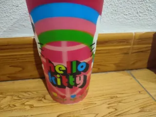 Lote Hello Kitty: Monedero, cartera bolsa y Vaso