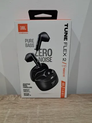 JBL Tune Flex 2 Auriculares Inalámbricos Negros