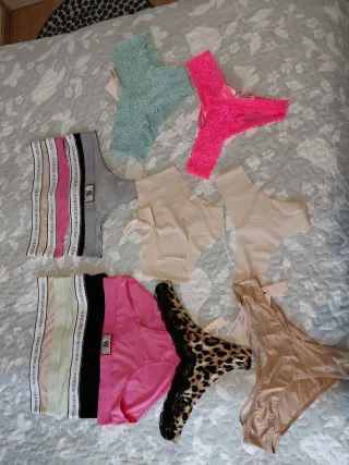 Pijama largo satén Victoria's Secret S