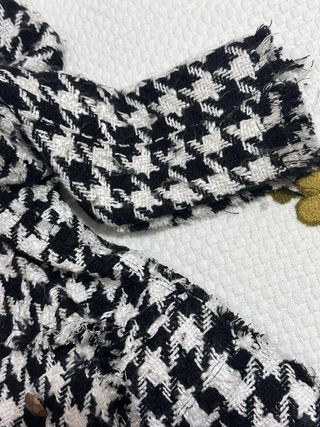 Zara Giacca tweed pied de poule – tg XS