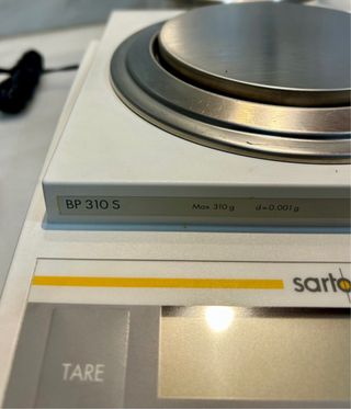 Balanza Sartorius BP 310 S practicamente nueva