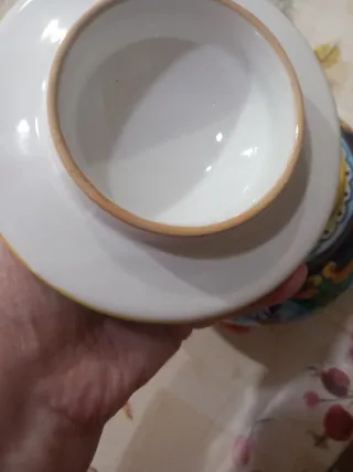 Biscottiera in ceramica