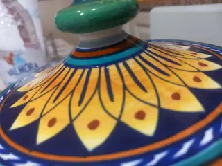 Biscottiera in ceramica