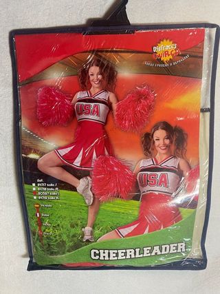 Disfraz Cheerleader USA Talla L Guirca
