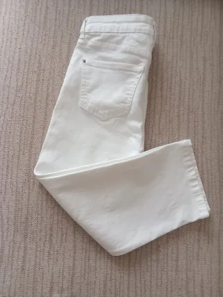 Pantalón vaquero tobillero Cortefiel