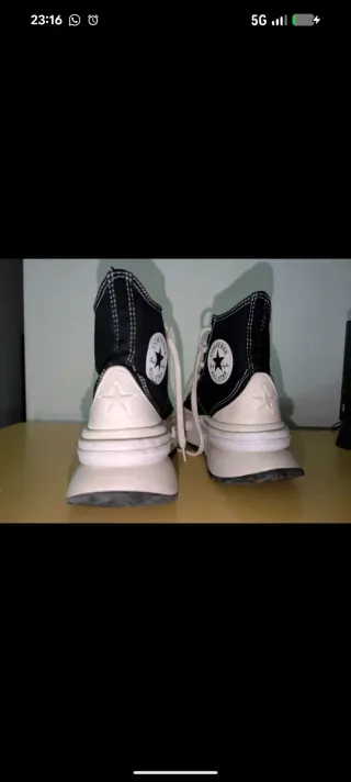 Converse Run Star Hike Negras Talla 38