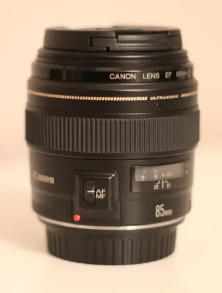 Objetivo Canon EF 85mm f/1.8 USM