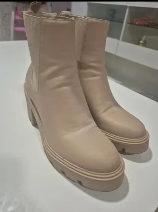 Botas mujer beige Talla 39