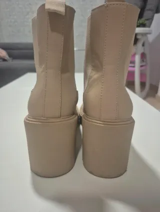Botas mujer beige Talla 39