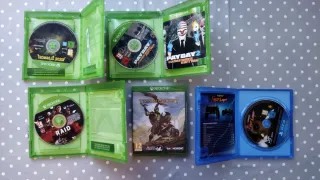 Pack 5 Videojuegos Xbox One y PS4