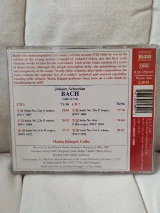 María Kliegel Lote 5cd's uno doble