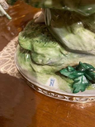 Coppia in ceramica Rudolstadt Turingia