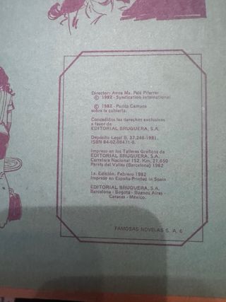 Novela seria azul, ester