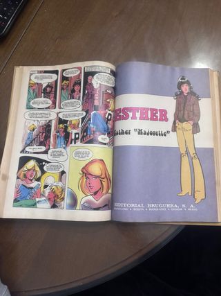 Novela seria azul, ester