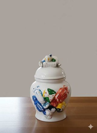 Barattolo decorativo caramelle