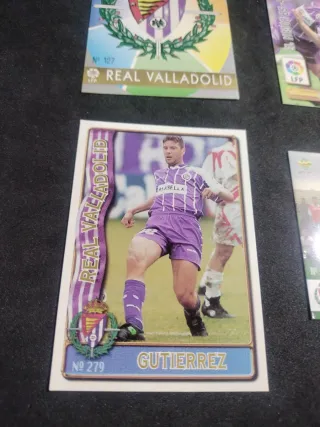 Cromos Real Valladolid 97/98