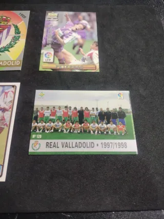 Cromos Real Valladolid 97/98