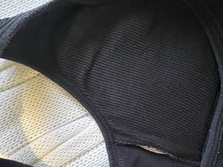 Top deportivo negro ajustado Talla S