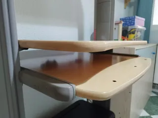 Mesa escritorio auxiliar con ruedas