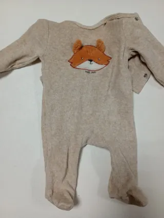 Pijama bebé 56cm zorro