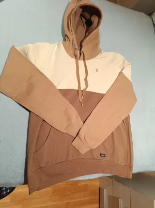 Sudadera Solera Beige y Marrón
