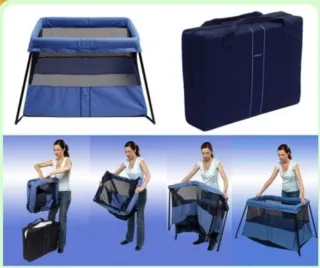 CUNA PLEGABLE + MOCHILA