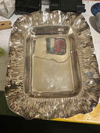 Bandeja de plata inglesa