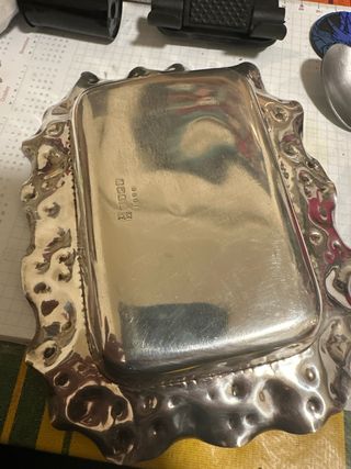 Bandeja de plata inglesa