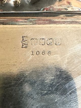 Bandeja de plata inglesa