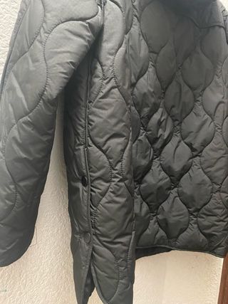 Chaqueta acolchada Zara negra