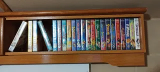 Películas VHS Disney Originales (Español)