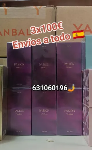 Perfumes Yanbal 3 x 100 euros