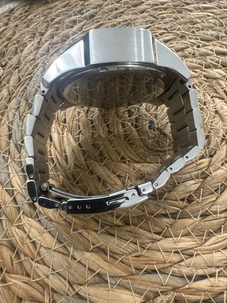 Reloj Diesel Cronógrafo Azul y Plateado original