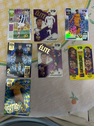 Lote Cartas Panini Megacracks MGH 2025-26