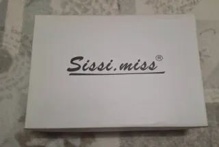 Décolleté nere effetto satin tg. 37