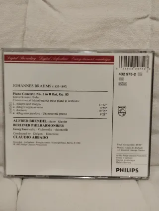 Alfred Brendel Lote 5cd's uno doble